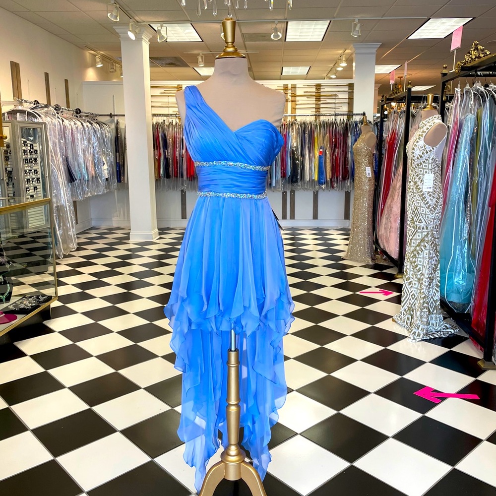 La Femme High Low Dress